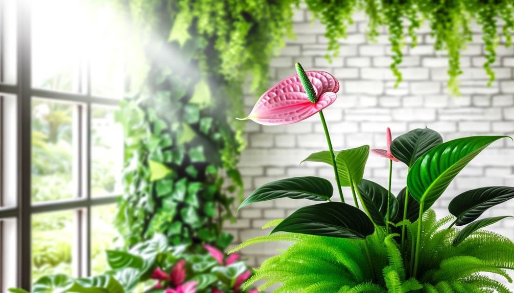 anthurium and peace lily care