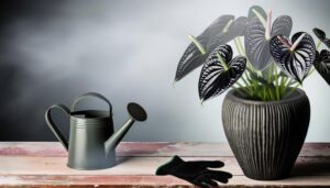 anthurium black garuda care