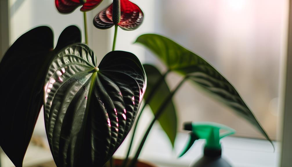 anthurium black mamba care