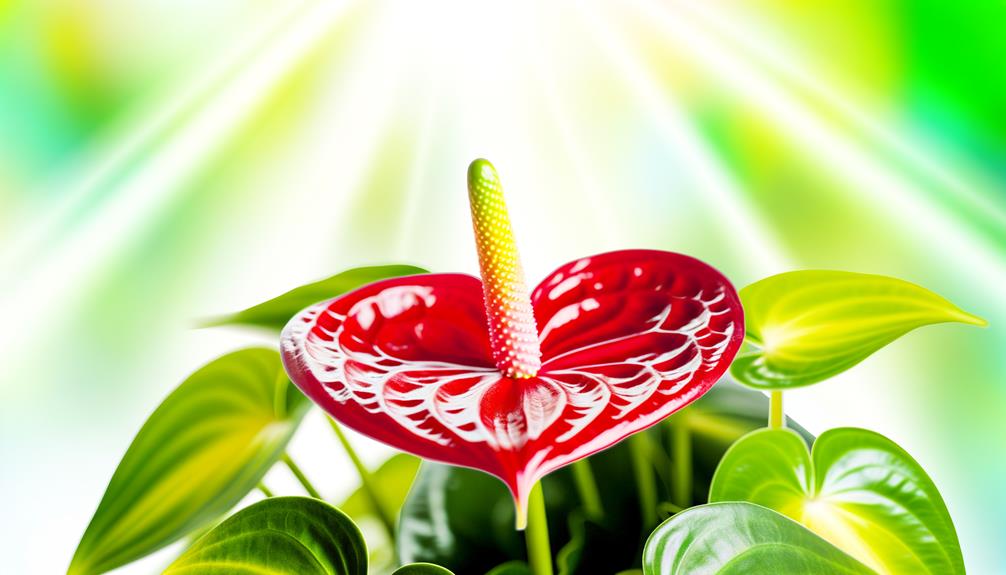 anthurium dutch red characteristics