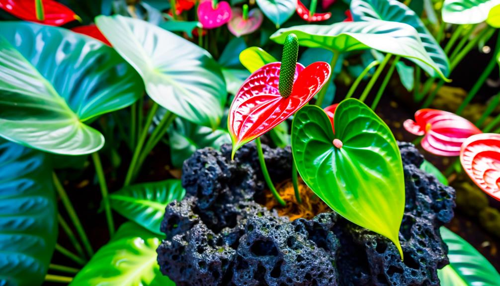 anthurium hawaiian volcano plant