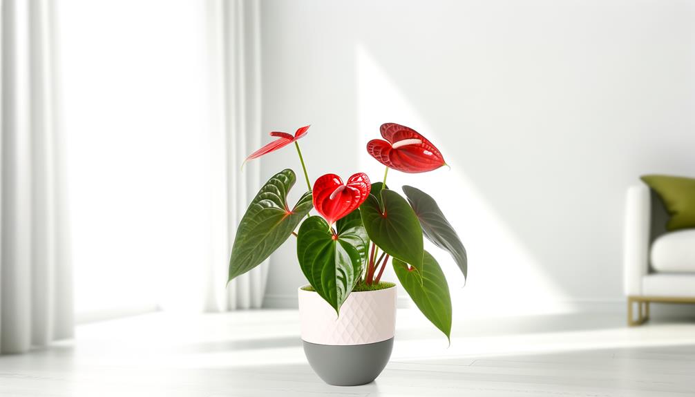 anthurium jambo red care