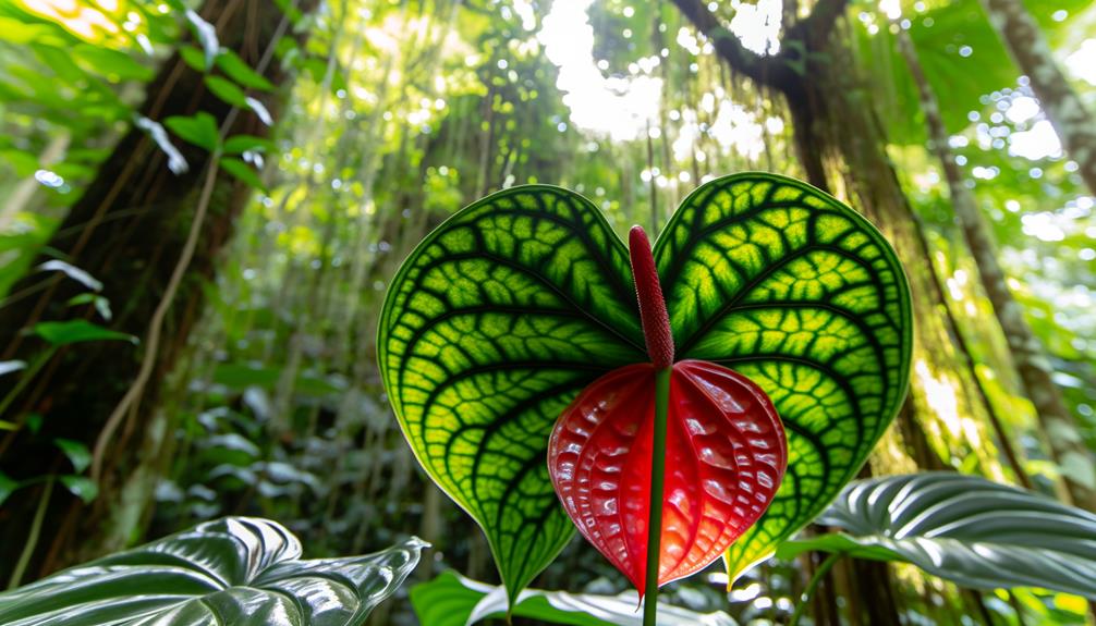 anthurium jungle queen characteristics