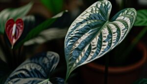 anthurium magnificum silver traits