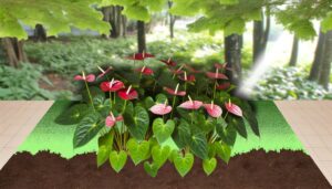 anthurium outdoor planting guide