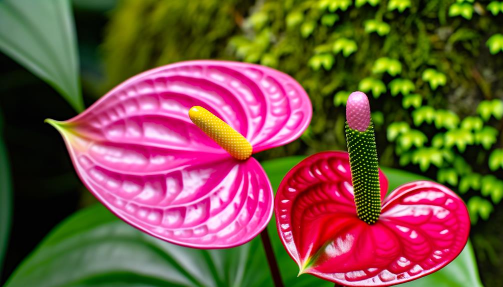 anthurium pink champion uniqueness