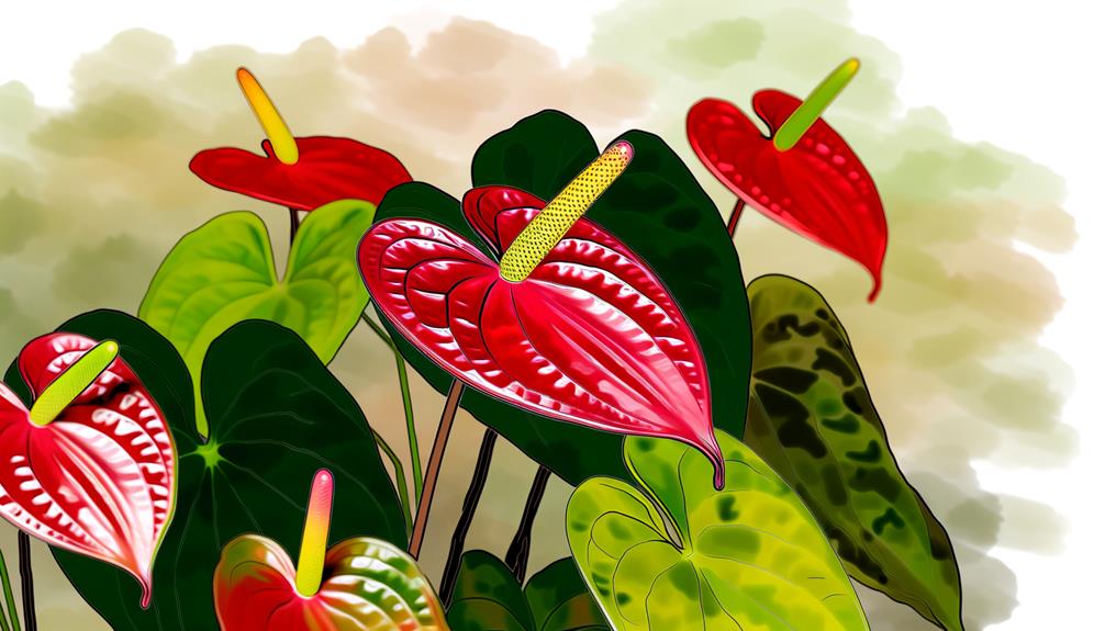 anthurium plant characteristics explained