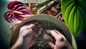 anthurium potting mix guide