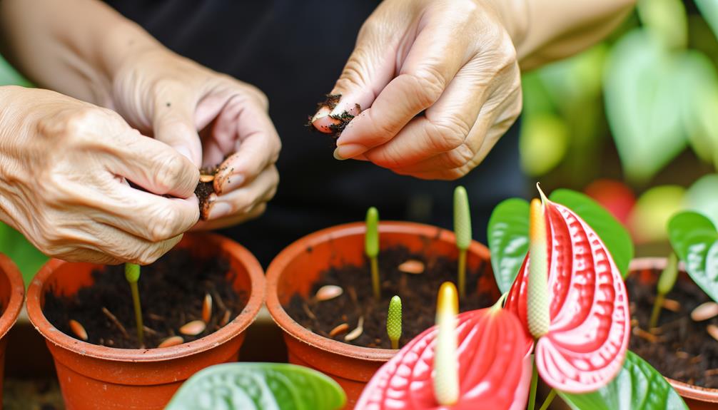 anthurium propagation from flowers