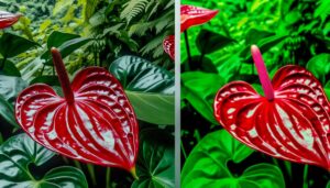 anthurium red giant features