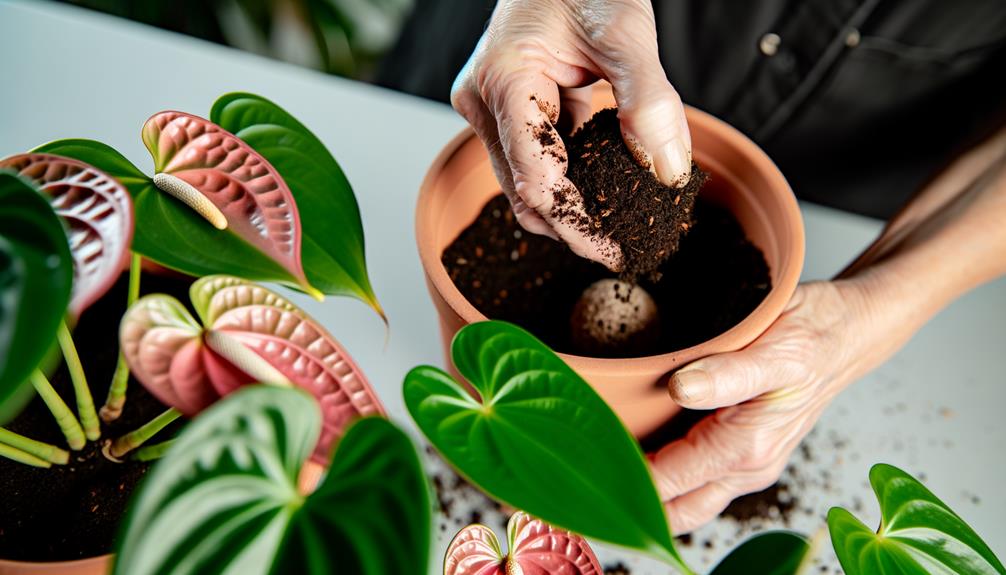 anthurium soil guide uk