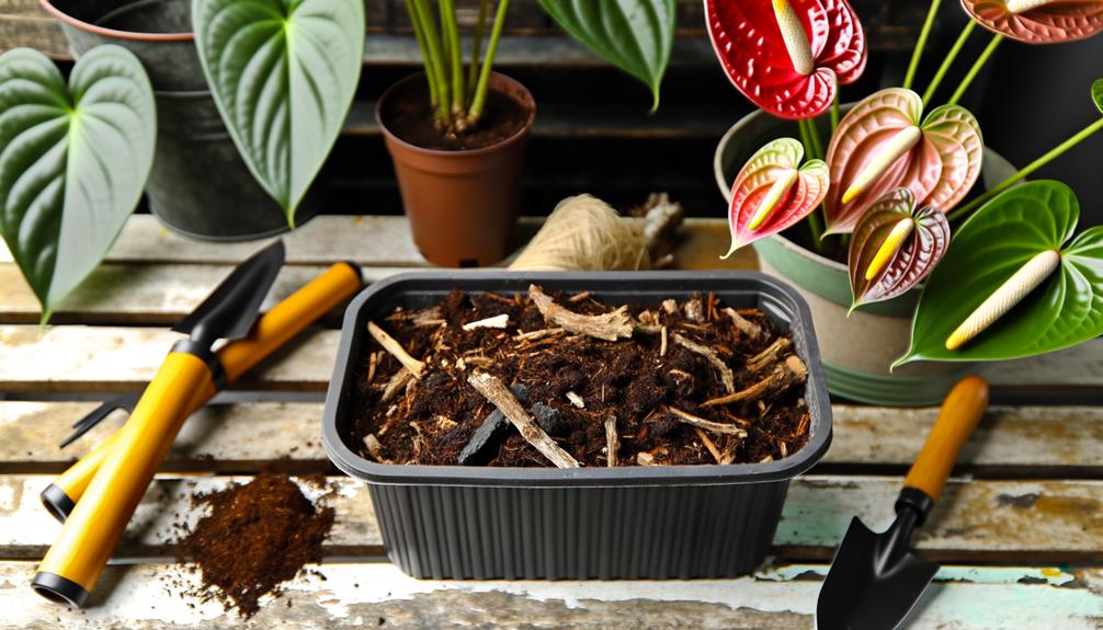 anthurium soil mix guide