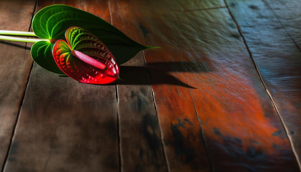 anthurium symbolizes love loss