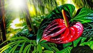 anthurium the red hot