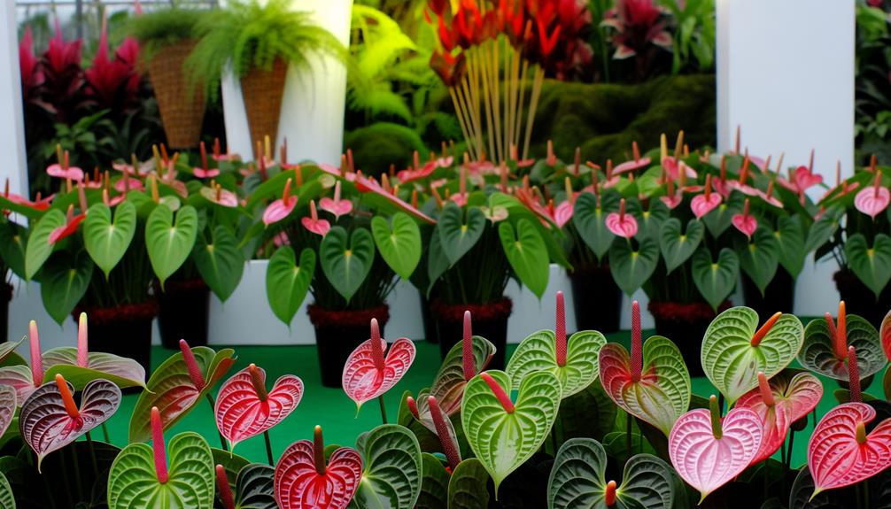 anthurium varieties and popularity