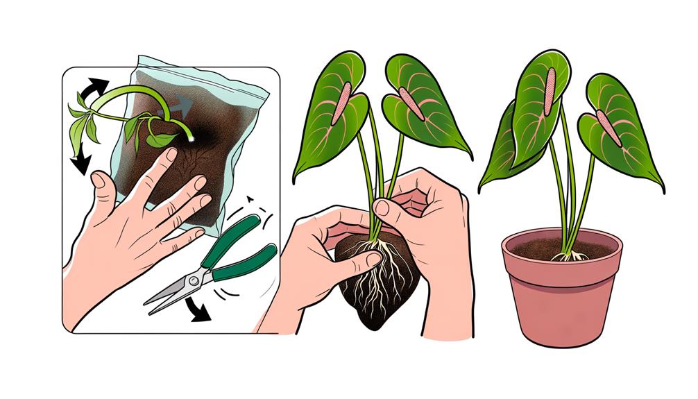 anthurium warocqueanum propagation guide