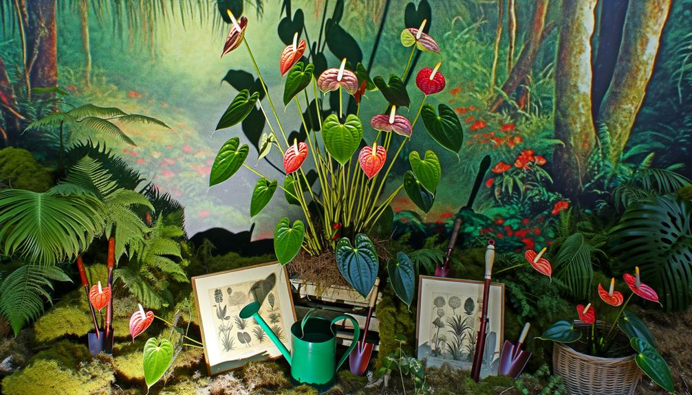 anthuriums a botanical journey