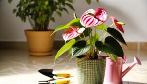 caring for anthurium plant