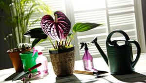 caring for purple anthurium