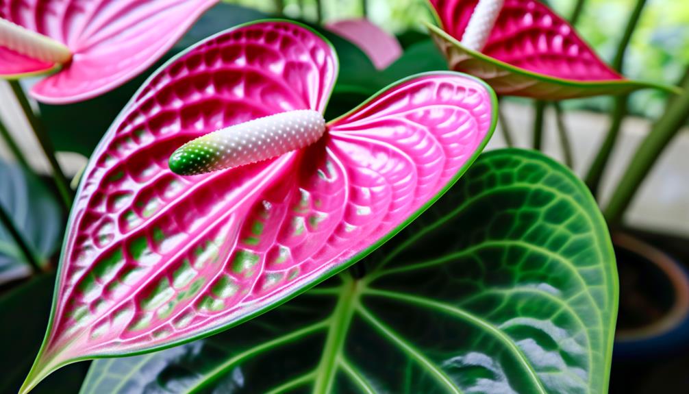 distinctive anthurium royal pink