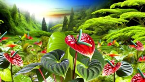 exploring anthurium flamingo lily