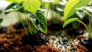 growing anthurium vittarifolium seedlings