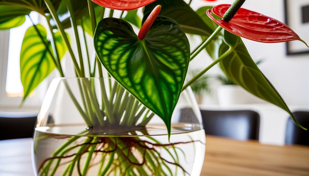 healthy anthurium plant care