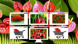 online red anthurium seeds