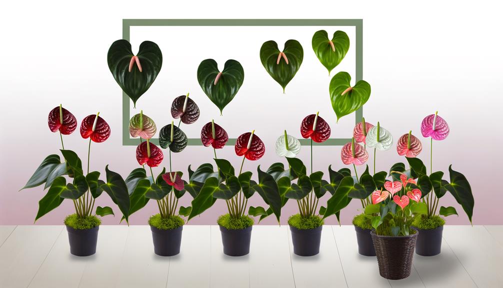 popular anthurium hybrid varieties