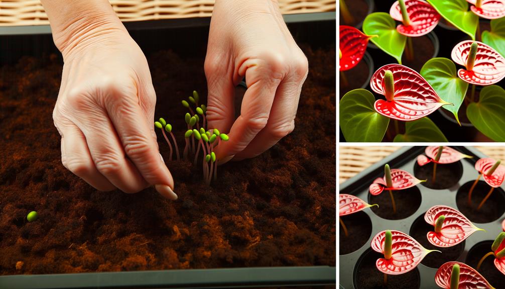 propagating anthurium through seed