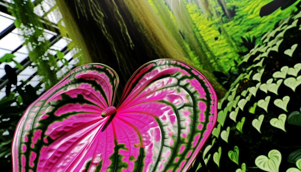 rare pink princess anthurium