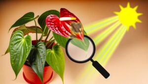 red anthurium plant issues
