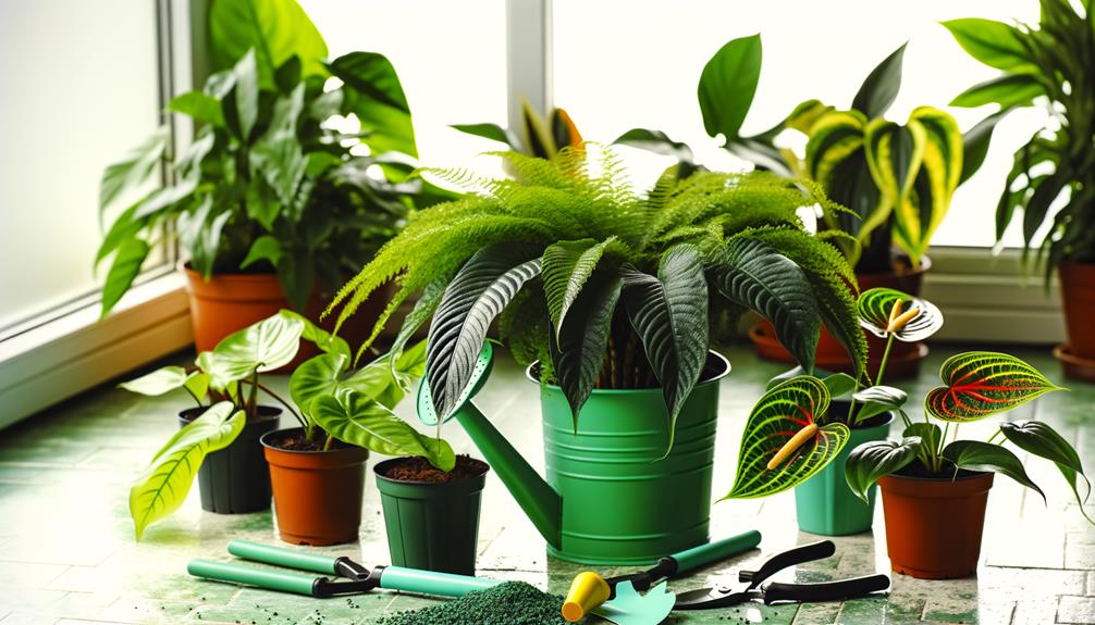 revive indoor plant care