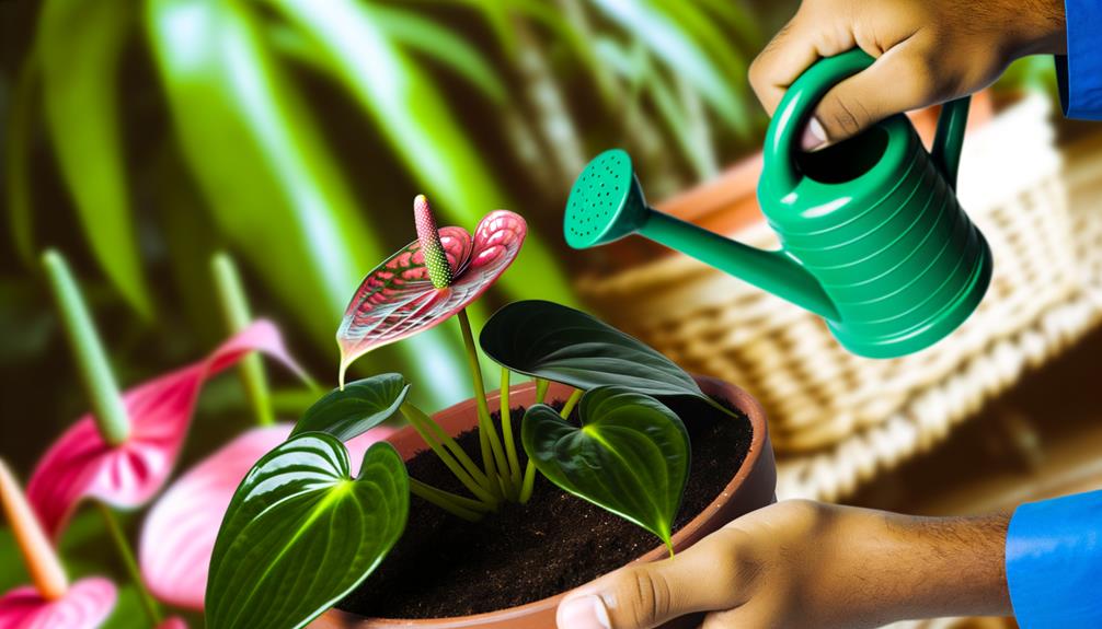 watering plants with precision