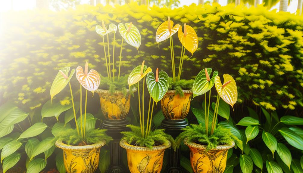 yellow anthurium plant recommendations