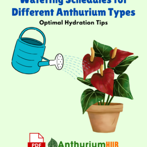 Watering Schedules for Different Anthurium Types Optimal Hydration Tips